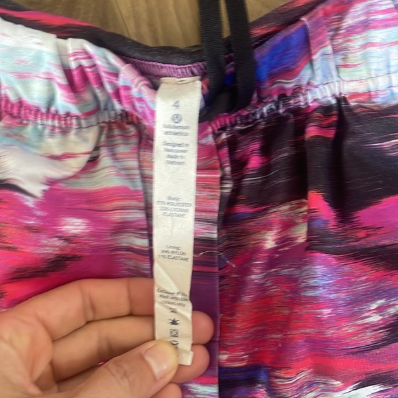 Lululemon older style multicolor pants - Picture 2 of 3